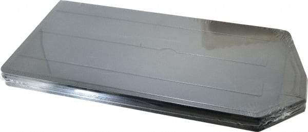 Quantum Storage - 18" Wide x 9" High, Black Bin Divider - Use with Quantum Storage Systems - DUS 265 - Americas Industrial Supply