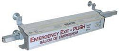 Stanley - 36" Door Width, Alarmed Exit Device Manual Damper - Americas Industrial Supply