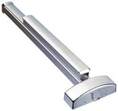 Stanley - 36" Closer Body Length, Rim Exit Device Manual Damper - 630-Stainless Steel Finish, Reversible - Americas Industrial Supply