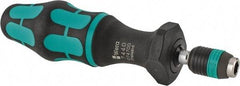 Wera - 1 Piece, 0.3 to 1.2 N/m, Adjustable Torque Limiting Screwdriver - 6" OAL, 1/4" Drive, 0.05" Graduation - Americas Industrial Supply