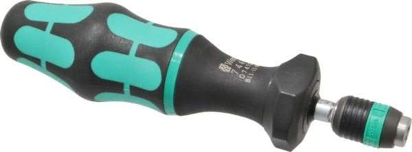 Wera - 1 Piece, 1.2 to 3 N/m, Adjustable Torque Limiting Screwdriver - 6" OAL, 1/4" Drive, 0.1" Graduation - Americas Industrial Supply