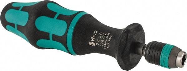 Wera - 1 Piece, 11 to 29 In/Lb, Preset Torque Limiting Screwdriver - 1/4" Drive - Americas Industrial Supply