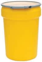 Eagle - 30 Gallon Capacity, Metal Lever Lock, Yellow Lab Pack - 5 Gallon Container, Polyethylene, 396 Lb. Capacity, UN 1H2/X120/S; UN 1H2/Y180/S Listing - Americas Industrial Supply