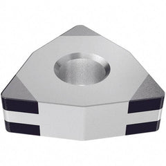 Iscar - WNGA432 TMC Grade IB55 CBN Turning Insert - Uncoated, 80° Trigon, 1/2" Inscr Circle, 3/16" Thick, 1/32" Corner Radius - Americas Industrial Supply