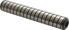 Holo-Krome - 1/2" Diam x 3" Pin Length 4000 Alloy Steel Pull Out Dowel Pin - Black Luster Finish, C 47-58 & C 60 (Surface) Hardness, 1 Beveled & 1 Threaded End - Americas Industrial Supply