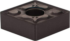 Iscar - CNGG432 TF Grade IC907 Carbide Turning Insert - 80° Diamond, 1/2" Inscr Circle, 3/16" Thick, 1/32" Corner Radius - Americas Industrial Supply