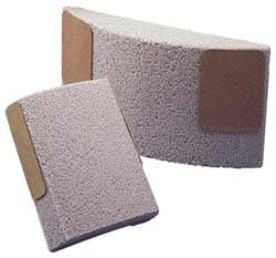 Norton - 11-1/4" Wide x 8" High x 3" Thick Grinding Segment - 30 Grit - Americas Industrial Supply