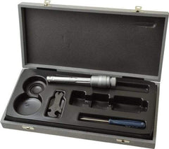 TESA Brown & Sharpe - 0.5 to 0.6", 3" Gage Depth, Mechanical Inside Hole Micrometer - 0.0002" Graduation, Ratchet Stop Thimble - Americas Industrial Supply