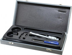 TESA Brown & Sharpe - 0.6 to 0.7", 3" Gage Depth, Mechanical Inside Hole Micrometer - 0.0002" Graduation, Ratchet Stop Thimble - Americas Industrial Supply