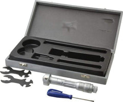TESA Brown & Sharpe - 1.2 to 1.4", 3" Gage Depth, Mechanical Inside Hole Micrometer - 0.0002" Graduation, Ratchet Stop Thimble - Americas Industrial Supply