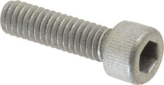 Value Collection - #8-32 UNC Hex Socket Drive, Socket Cap Screw - Alloy Steel, Zinc-Plated Finish, Fully Threaded, 5/8" Length Under Head - Americas Industrial Supply