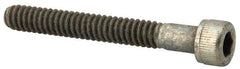 Value Collection - #10-24 UNC Hex Socket Drive, Socket Cap Screw - Alloy Steel, Zinc-Plated Finish, Partially Threaded, 1-1/2" Length Under Head - Americas Industrial Supply