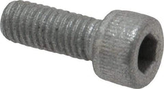 Value Collection - #10-32 UNF Hex Socket Drive, Socket Cap Screw - Alloy Steel, Zinc-Plated Finish, Fully Threaded, 1/2" Length Under Head - Americas Industrial Supply