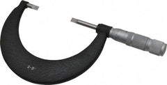 TESA Brown & Sharpe - 2" to 3" Mechanical Blade Micrometer - 0.001" Graduation, 0.017" Blade Thickness, Friction Thimble - Americas Industrial Supply