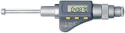 TESA Brown & Sharpe - 0.67" to 0.79", IP40 & IP54, Steel Face TiN Finish, Electronic Inside Micrometer - 0.00005" Resolution, 0.00016" Accuracy, 83" Gage Depth - Americas Industrial Supply