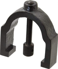 TESA Brown & Sharpe - 1 Inch Max Capacity of V, 1-5/8 Inch Long x 1-1/4 Inch Wide x 1-1/4 Inch High, V-Block Clamp - 90° V Angle, Hardened Steel Clamp, Use with Model 750-1 V-Block - Americas Industrial Supply