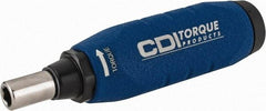 CDI - 1 Piece, 3/8 to 2 In/Lb, Female Hex Preset Torque Limiting Screwdriver - 4.2" OAL, 1/4" Drive - Americas Industrial Supply