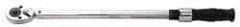 CDI - 3/4" Drive Micrometer Type Ratchet Head Torque Wrench - 100 Ft/Lb to 600 Ft/Lb Torque, 43" OAL, 5 Ft/Lb Graduation - Americas Industrial Supply
