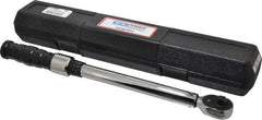 CDI - 3/8" Drive Click Type Adjustable Clicker Torque Wrench - 16.9 N/m to 132 N/m Torque, 16" OAL, 0.7 N/m Graduation - Americas Industrial Supply