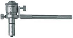 Mitutoyo - 8 to 40", Satin Chrome Coated, Mechanical Inside Micrometer Set - 0.001" Graduation, Friction Thimble - Americas Industrial Supply