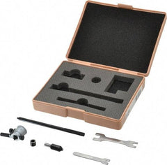 Mitutoyo - 1 to 2", Friction Thimble, Mechanical, Satin Chrome Finish, Interchangeable Rod Micrometer - 0.001 Inch Graduation, Accurate Up to 0.00024+(0.00004xR/20) Inch, 1/4 Inch Travel, 2 Rods - Americas Industrial Supply