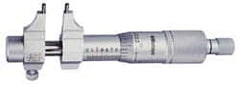 Mitutoyo - 5 to 30 mm Range, Carbide Satin Chrome Coated, Mechanical Inside Caliper Micrometer - 0.001 Inch Graduation, 0.01 mm Graduation, 0.005 mm Accuracy - Americas Industrial Supply