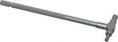 Mitutoyo - 3/4 to 1-1/4 Inch, 4.3307 Inch Overall Length, Telescoping Gage - Satin Chrome Finish - Americas Industrial Supply