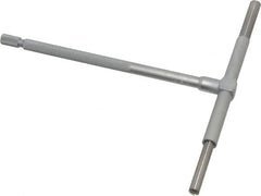 Mitutoyo - 3-1/2 to 6 Inch, 5.9055 Inch Overall Length, Telescoping Gage - Satin Chrome Finish - Americas Industrial Supply