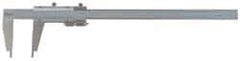 Mitutoyo - 0 to 40" Stainless Steel Vernier Caliper - 0.02mm Graduation, 140mm Jaw Depth, 0.003" Accuracy - Americas Industrial Supply