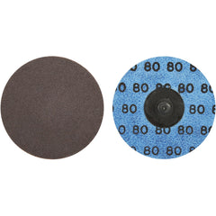 Norton - 3" 80 Grit Aluminum Oxide Quick Change Disc - Americas Industrial Supply