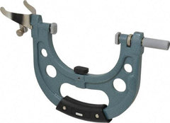Mitutoyo - 4 to 5 Inch, Snap Gage - 0.0001 Inch Graduation, 15 N Measuring Force, Carbide Anvil, Dial Display - Americas Industrial Supply