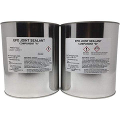 Made in USA - 2 Gal Concrete Repair/Resurfacing - Light Gray, 38.5 Sq Ft Coverage, Epoxy Resin - Americas Industrial Supply