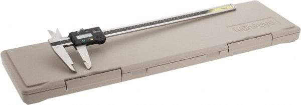Mitutoyo - 0 to 450mm Range, 0.01mm Resolution, Electronic Caliper - Stainless Steel with 90mm Stainless Steel Jaws, 0.03mm Accuracy, SPC Output - Americas Industrial Supply