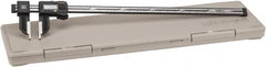 Mitutoyo - 0 to 600mm Range, 0.01mm Resolution, IP66 Electronic Caliper - Stainless Steel with 100mm Carbon Fiber Reinforced Plastic (CFRP) Jaws, 0.05mm Accuracy, SPC Output - Americas Industrial Supply