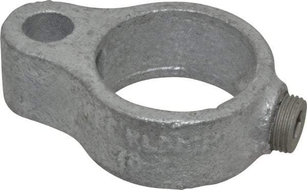 Kee - 1-1/4" Pipe, Malleable Iron Gate Hinge Fitting - Galvanized Finish - Americas Industrial Supply