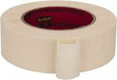 3M - 1-1/2" Wide x 60 Yd Long Tan Paper Masking Tape - Series 213, 6 mil Thick, 27 In/Lb Tensile Strength - Americas Industrial Supply