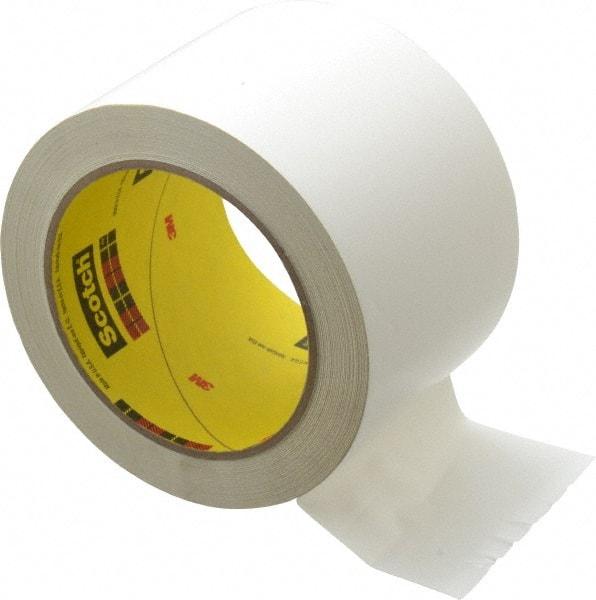 3M - White Solid Color Vinyl Tape - 3" Wide x 108' Long x 5.2 mil Thick, General Traffic - Americas Industrial Supply