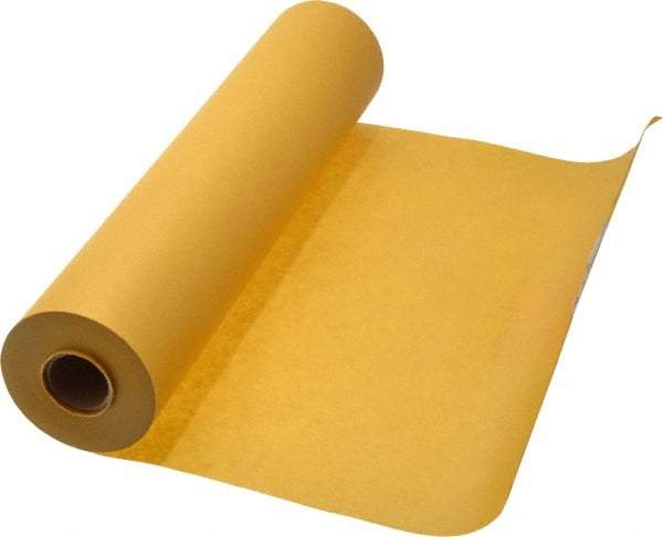 3M - 12" Wide x 180' Long Gold Specialty Coated Paper Masking Paper - 2 mil Thick, 17 In/Lb Tensile Strength - Americas Industrial Supply