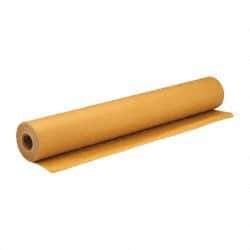 3M - 18" Wide x 60 Yd Long Gold Poly-Coated Paper Masking Paper - 2 mil Thick, 17 In/Lb Tensile Strength - Americas Industrial Supply