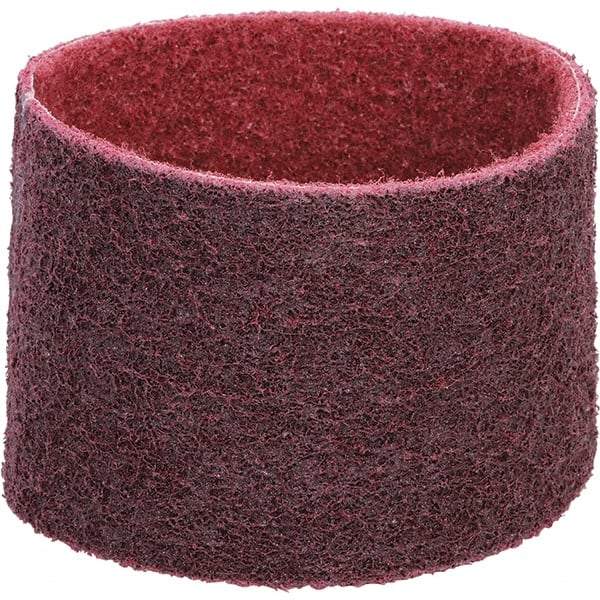 Dynabrade - 3" Wide x 10-11/16" OAL, Aluminum Oxide Abrasive Belt - Aluminum Oxide, Medium, Nonwoven, Cloth Backing, Wet/Dry - Americas Industrial Supply