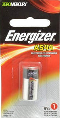 Energizer - Size A544, Alkaline, Photo Battery - 6 Volts, Flat Terminal, 4LR44, ANSI, IEC, NEDA Regulated - Americas Industrial Supply