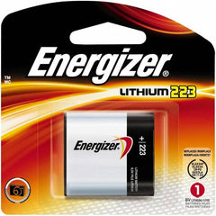 Energizer - Size 223, Lithium, Photo Battery - 6 Volts, Flat Terminal, CR-P2, IEC Regulated - Americas Industrial Supply