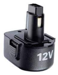 Black & Decker - 12 Volt NiCad Power Tool Battery - 1 hr Charge Time - Americas Industrial Supply