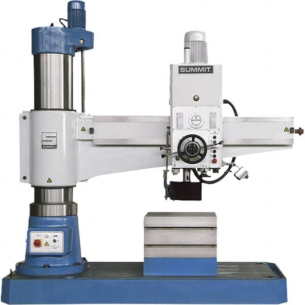 Summit - Floor & Bench Drill Presses Stand Type: Head & Column Assembly Machine Type: Radial Arm Drill Press - Americas Industrial Supply