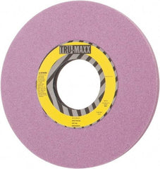 Tru-Maxx - 10" Diam x 3" Hole x 1/2" Thick, I Hardness, 60 Grit Surface Grinding Wheel - Aluminum Oxide, Type 1, Medium Grade, 3,250 Max RPM, Vitrified Bond, No Recess - Americas Industrial Supply