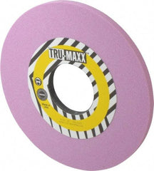 Tru-Maxx - 10" Diam x 3" Hole x 1/2" Thick, J Hardness, 60 Grit Surface Grinding Wheel - Aluminum Oxide, Type 1, Medium Grade, 2,483 Max RPM, Vitrified Bond, No Recess - Americas Industrial Supply