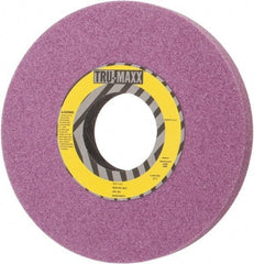 Tru-Maxx - 10" Diam x 3" Hole x 1" Thick, H Hardness, 46 Grit Surface Grinding Wheel - Aluminum Oxide, Type 1, Coarse Grade, 2,480 Max RPM, Vitrified Bond, No Recess - Americas Industrial Supply