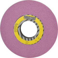 Tru-Maxx - 10" Diam x 3" Hole x 1" Thick, J Hardness, 46 Grit Surface Grinding Wheel - Aluminum Oxide, Type 1, Coarse Grade, 3,250 Max RPM, Vitrified Bond, No Recess - Americas Industrial Supply