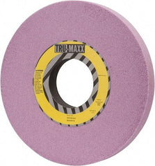Tru-Maxx - 10" Diam x 3" Hole x 1" Thick, H Hardness, 60 Grit Surface Grinding Wheel - Aluminum Oxide, Type 1, Medium Grade, 3,250 Max RPM, Vitrified Bond, No Recess - Americas Industrial Supply