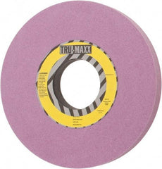 Tru-Maxx - 10" Diam x 3" Hole x 1" Thick, K Hardness, 80 Grit Surface Grinding Wheel - Aluminum Oxide, Type 1, Medium Grade, 3,250 Max RPM, Vitrified Bond, No Recess - Americas Industrial Supply
